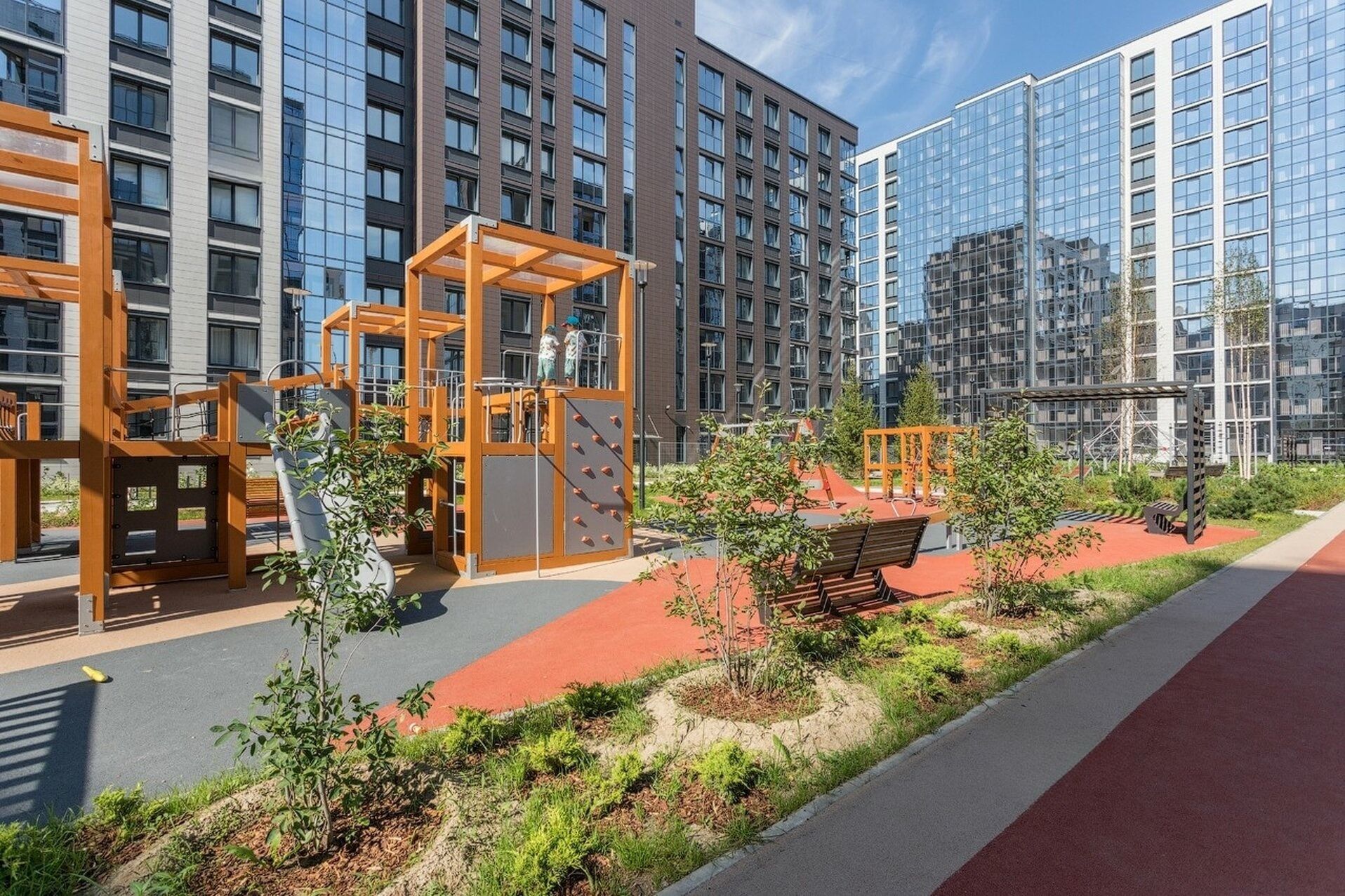 Визуализация Панорама парк Сосновка