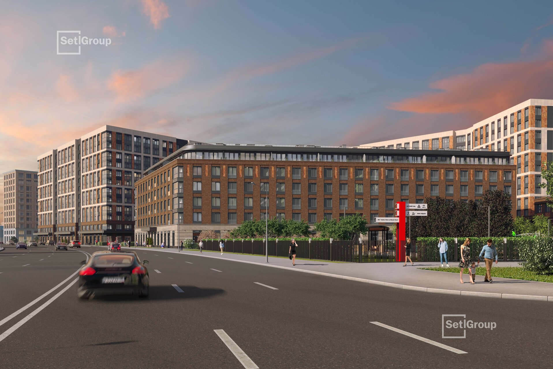 Визуализация Amber Club