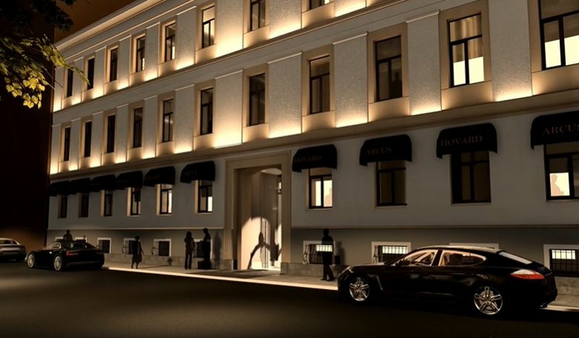 Визуализация Hovard Club